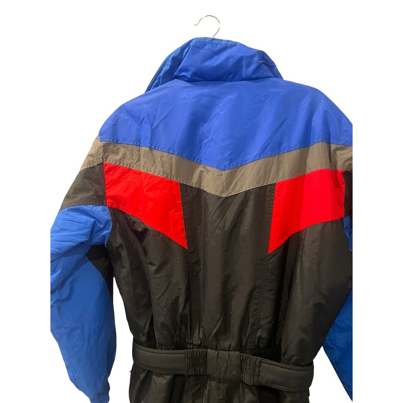 Vintage 90's Edelweiss Men's Ski Snowsuit Bib Size Small Jumpsuit Snow One Piece - Picture 12 of 13